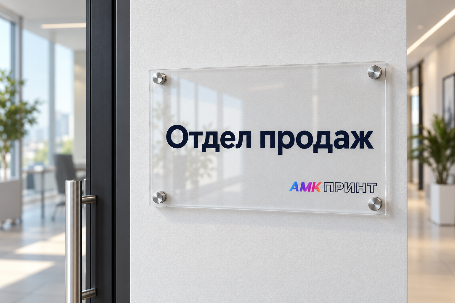 Таблички из акрила