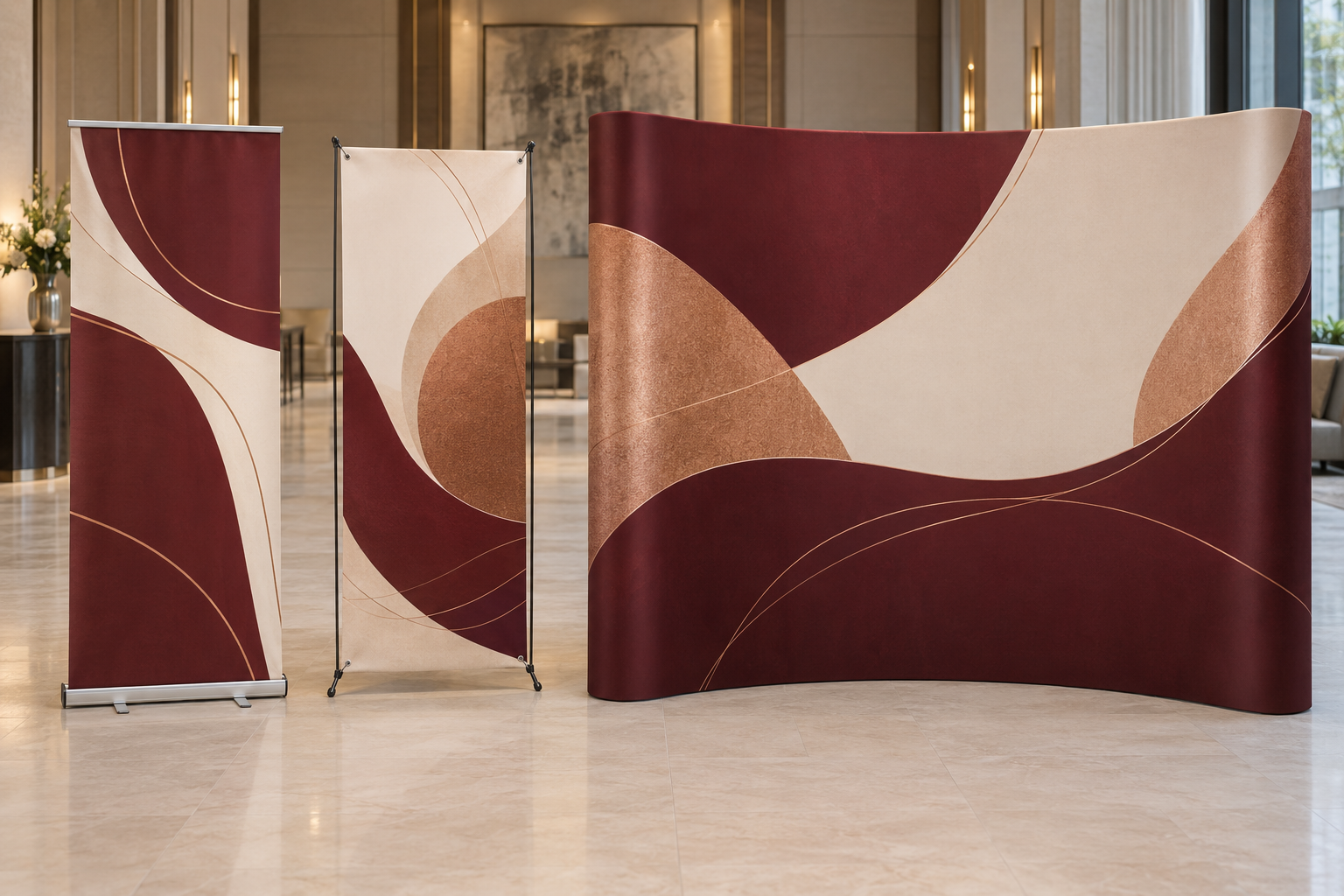 Roll-up, Pop-up, X-баннеры