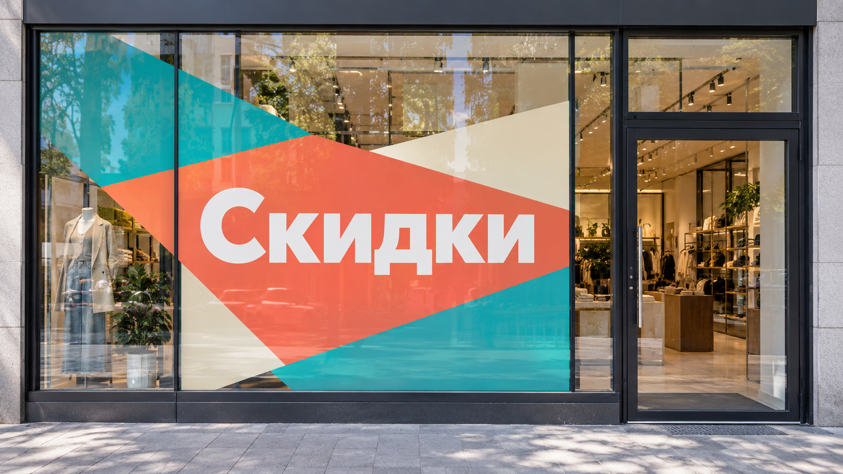 Широкоформатные наклейки