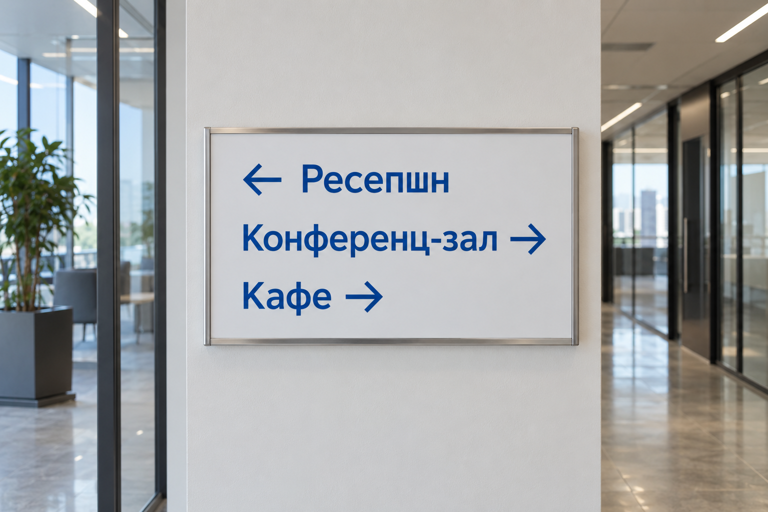 Указатели и направляющие